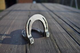 Podkova pro štěstí, ručně kovaná, výběr z více vzorů - 2