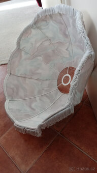 Prodám použité látkové stínidlo s třásněmi. - 2