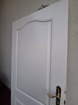 2 ks bílé dveře - 2
