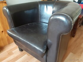 Koženkové křeslo - 2