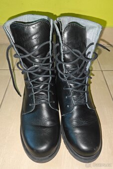 Dámské kožené boty Vasky - 2