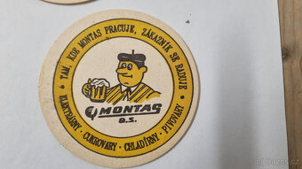 Sada pivních etiket a podtácků - 2