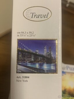 Puzzle New York v noci - 2