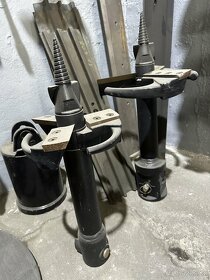 Vrtací jednotka + pařezová fréza na bagr - 2