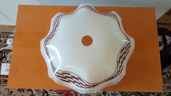 Stínidlo skleněné/lustr/širm - 2