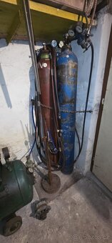 autogeni souprava plné lahve - 2