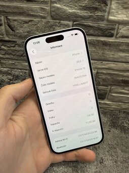 iPhone 15 128GB Blue, baterie 84% - 2