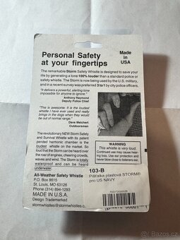 Píšťalka Storm pro US NAVY - 2