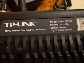 TP-link Archer MR200 GSM 4G modem na SIM kartu - 2