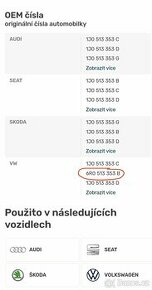 Horní uložení tlumičů - 2