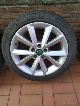 Alu kola 16 " orig Škoda Fabia III Rapid 5x100 - 2