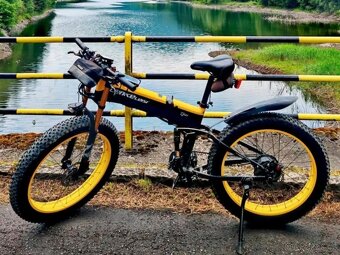 LANKELEISI T750 Electric Bike Big Fork 17.5Ah Battery 48V - 2