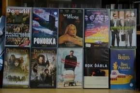 VHS videokazety a nějaká DVD - 2