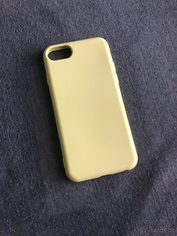 Kryt na iPhone 6 / 7 / 8 / SE - žlutý obal - 2