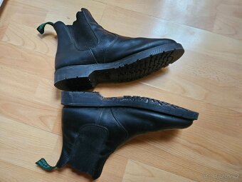 Solovair Black Greasy Dealer boty - 2