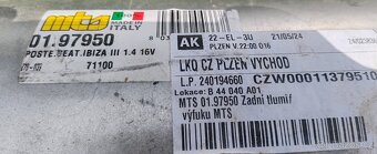 Výfuk škoda fabia I a Seat Ibiza III - 2
