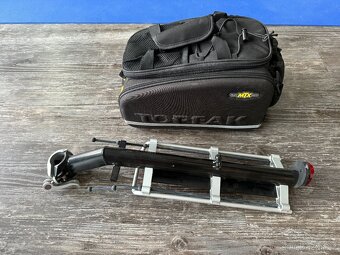 Nosič na sedlovku TOPEAK MTX + Brašna na nosič Topeak MTX - 2