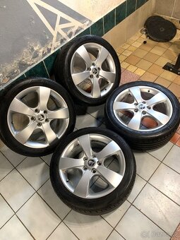 Alu kola Škoda R17 5X112 LETNÍ PNEU 225/45 R17 PEGASUS - 2