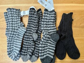 Ručně pletené alpaka ponožky 35-42 PC 40 Eur - 2