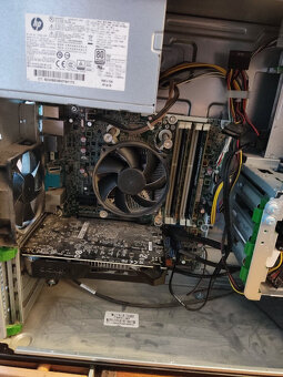 HP EliteDesk / CPU i5 3.2 GHz / RAM 8 GB / GTX 1050 / WIN10 - 2