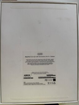 iPad Pro 12,9″ (2022, 6. generace) 512 GB s WiFi + Cellular - 2