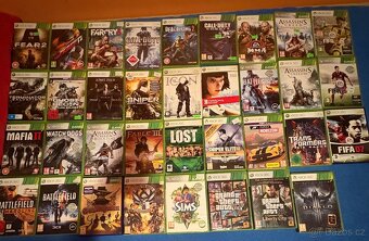 Prodám hry na xbox 360. - 2