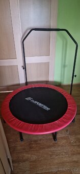 Trampolína s držadlem inSPORTline Skippy Plus 122 cm - 2
