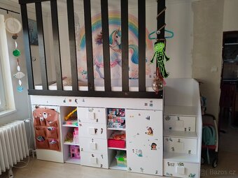 Vyvýšená dětská postel - 2