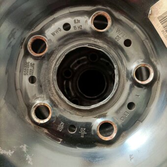 15" plechová kola – 5x112 – ŠKODA (VW, SEAT, AUDI) - 2