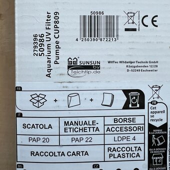 Prodám nový UV filtr do akvaria - nepoužitý - 2