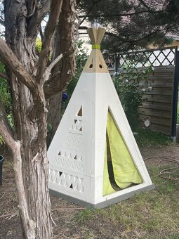 SMOBY Dětské plastové teepee, domeček na zahradu - 2