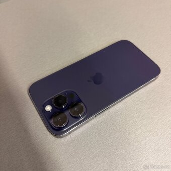 iPhone 14 Pro 256GB deep purple, 12 měsíců záruka - 2