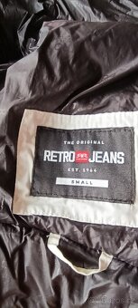 Dámská zimní bunda Retro jeans - 2