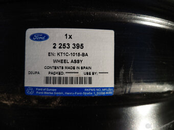 Plechové disky 5×108 R16 (Ford) - 2