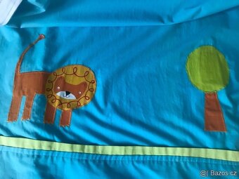 Nádherné tyrkysové dětské závěsy - 2