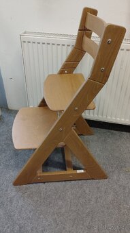 Prodám rostoucí židli ALMA dub - 2