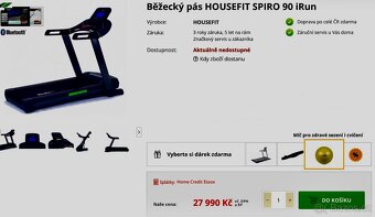 Běžecký pás  Hausefit Spiro 90 - 2