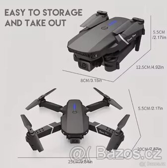Nový Dron 2x kamera s ovladačem a pouzdrem - 2