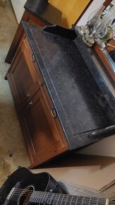 Starožitná komoda + 2 noční stolky - 2