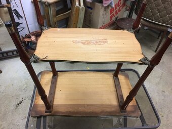 Retro stolek Brusel - 2