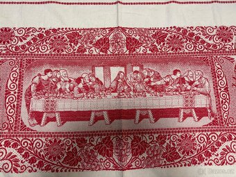 STARÝ UBRUS NA STŮL nebo NA STĚNU - VEČEŘE PÁNĚ - 2