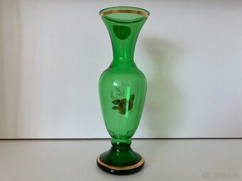 Zelená váza Crystalex - 2