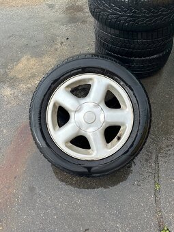 Alu 4x100 15” včetně pneu - 2