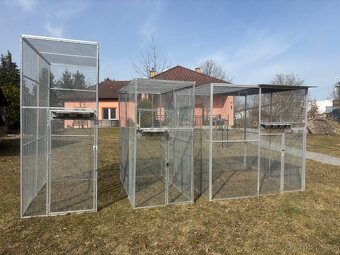 Voliéry hliníkové - 2