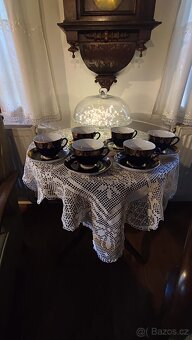 Čajová souprava kobalt - 2