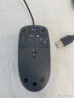 Drátová myš Logitech M90 – jako nová - 2