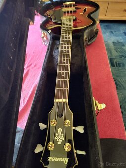Prodám semiakustickou baskytaru Ibanez - 2