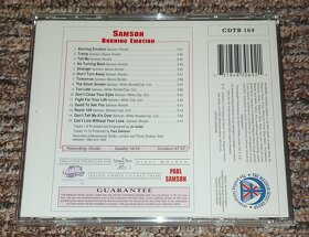 CD  SAMSON  -  BURNING  EMOTION  1995  UK  1.PRESS - 2