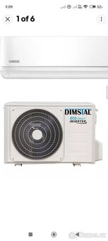 Klimatizace, Dimstal,Hantech, 3,4kW,Split,R-32 - 2