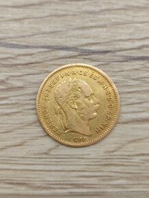 Zlatý 4 zlatník 1870 GYF - 2